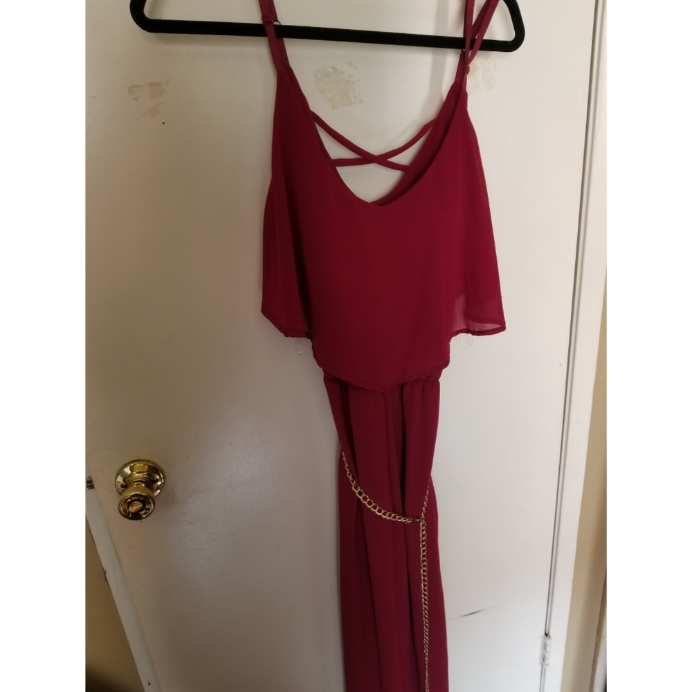 Plus maxi dress